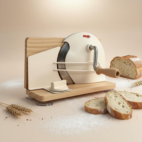 Manuelle brotschneidemaschine - manuelle,