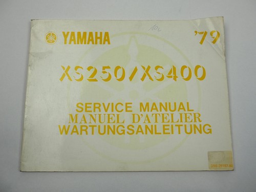 Yamaha xs250 xs400 - xs400, 3n6