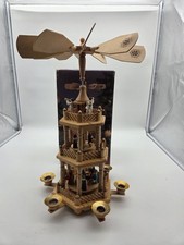 weihnachtspyramide Holz 3 stöckig 44cm Pyramide Weihnachten