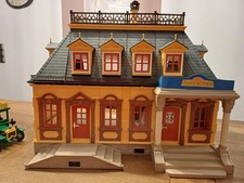 Playmobil Nostalgie Custom "Firmengebäude Transportunion / Karstadt" OHNE LKWs