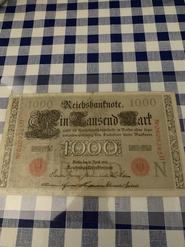Reichsbanknote 1000 berlin - 1000,