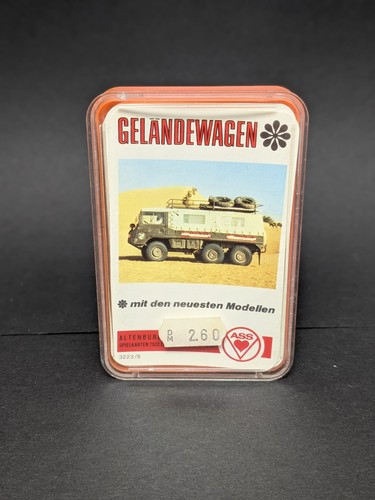 Quartett geländewagen ass - quartett, /
