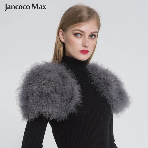 Damen straußenfeder bolero - straußenfeder,