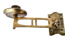 Klavierleuchter Messing L.18x9cm Vintage im Jugendstil Design