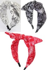 Paisely rockabilly Haarband Paisleymuster Frisuren Bandana Optik Haarreif
