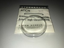 Sternkreuz ATHC / ATCH Glas Uhrenglas Hoch mit Chromring wasserdicht armiert