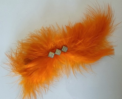 Haarschmuck aus federn - haarschmuck,