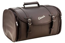 SIP Tasche Gepäckträger - Kunstleder / Braun - Groß / 35L Vespa Motorrad Koffer