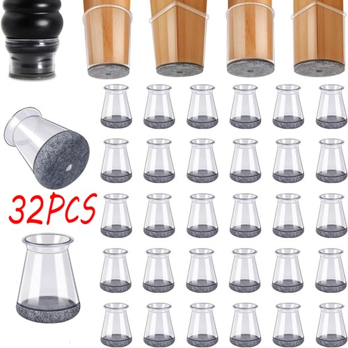 32x fußkappen stuhlbeinkappen - fußkappen,