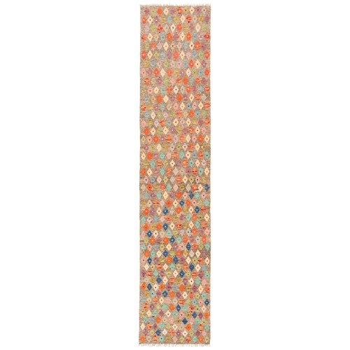 Kelim afghan 391x80 - 391x80, cm