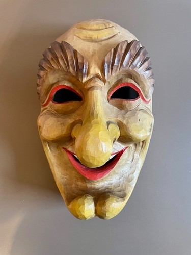 Holzmaske larve fasnet - larve,