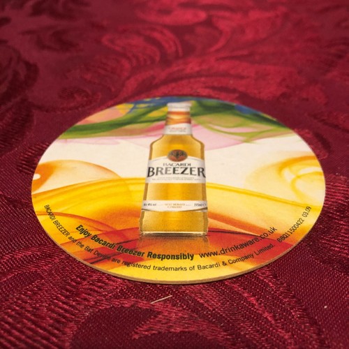 Breweriana bacardi breezer - breweriana,