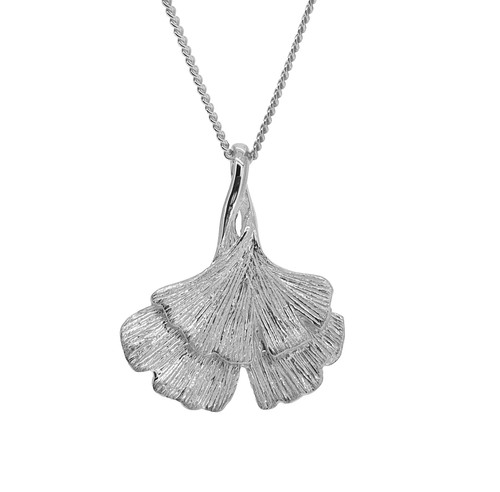 Echt silber 925 ginkgo - 925,