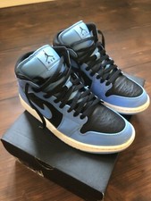 Jordan 1 Mid University Blue EU 41 - mit Karton - Leicht gebraucht-2mal getragen