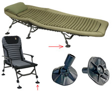 Fuß Aufsatz Bedchair Karpfenliege Stuhl Ersatzfuß Liege Ersatz Karpfenstuhl