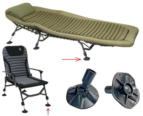 Fuß aufsatz bedchair - aufsatz,