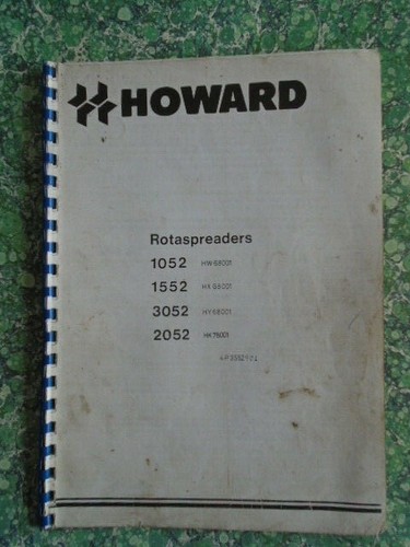 Howard rotavator 1052 1552 - 1052,