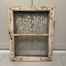 Altes Fenster Fensterflügel Fensterrahme Sprossenfenster / H51,5 B41 S3,2 cm