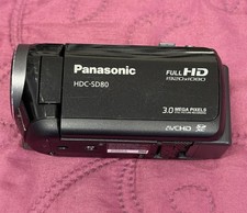 Panasonic HDC-SD80 Camcorder Videokamera - extrem kompakt Guter Zustand