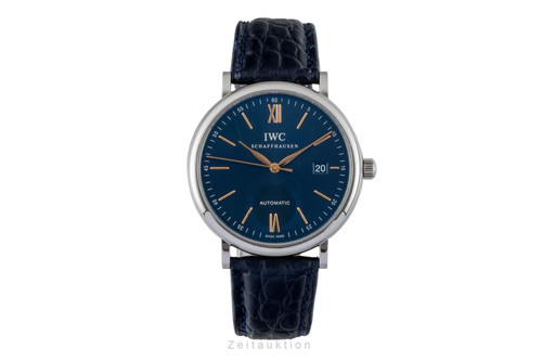 Iwc portofino blue dial - portofino, 40