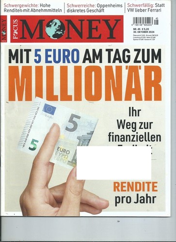 Zeitschrift focus money - zeitschrift,