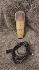 Kondensatormikrofon Behringer C-1U USB Studio Stereo Hellgold 