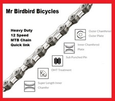 Taya Tolv-121 12 Gang Mountainbike MTB Kette Quick Link NEU