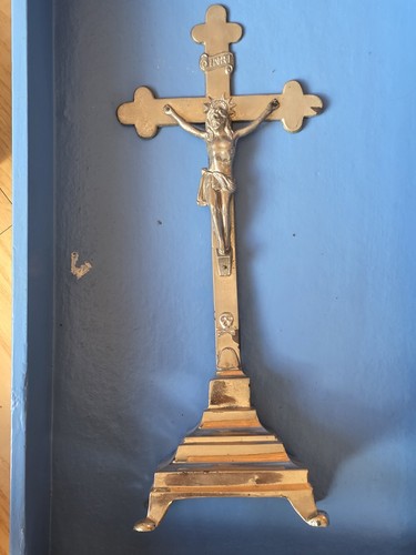 Antikes standkreuz höhe34cm - standkreuz,