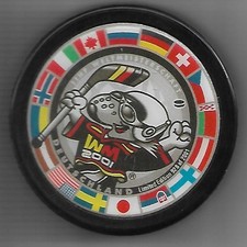Eishockey Puck  WM 2001 DEUTSCHLAND  LIMITIERT        DEL NHL