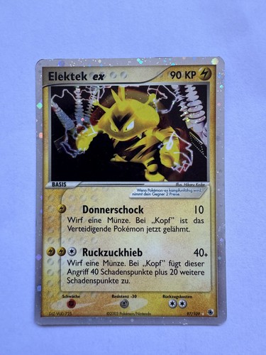 Pokémon elektek 109 - elektek, –