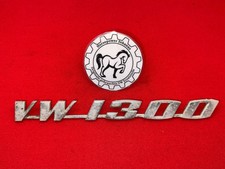 Original VW Käfer 111853687 Schriftzug 1300 Motorhaube 7´66 Haube Emblem Bug Cox