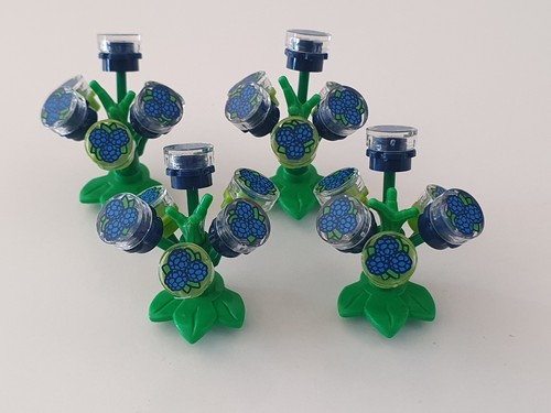 Lego brommbeerstrauch - 4x,