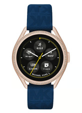 Michael Kors Access Smartwatch Damen Gen 5E MKGO mit Gummiarmband in Blau