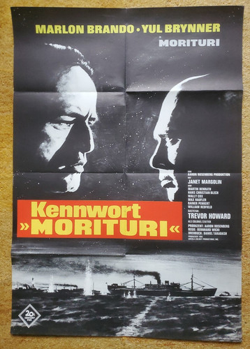 Kennwort morituri kinoplakat - morituri, (kinoplakat