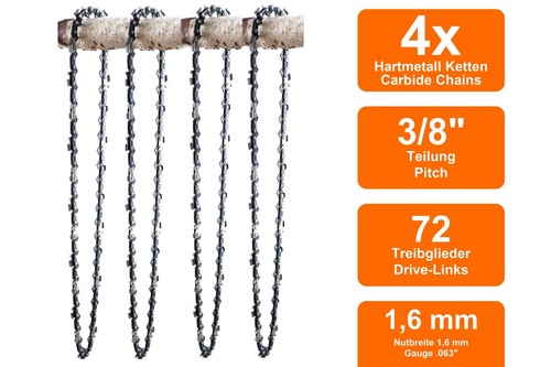 Hartmetall sägeketten - 4,