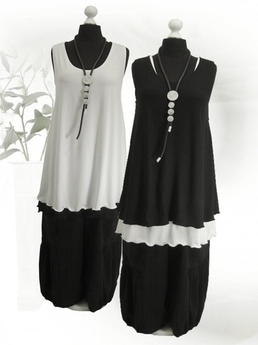 Poco lagenlook basic top - lagenlook, long