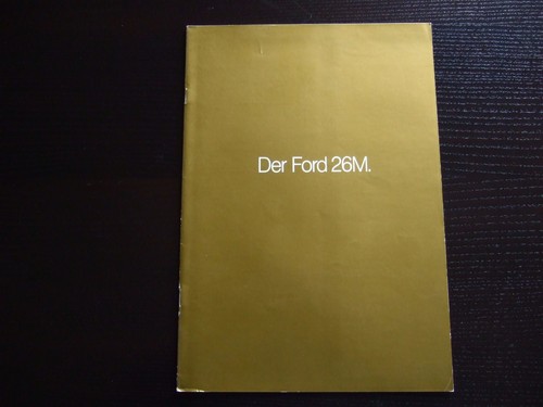 Prospekt ford 26m - prospekt,