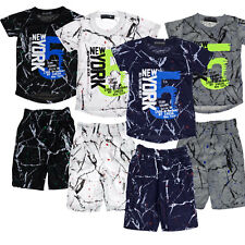Räumungsverkauf Kinder Freizeit  Set T-Shirt+Hose Jungen 2 Teilig Shirt+Short