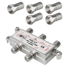 4-fach SAT Verteiler + 5
