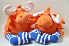 Ikea Elche Älg Barnslig 2 Stück mit Socken ❄⛄ Plüschtier Stofftier (T149)