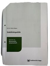 FernUni Hagen: Stabilitätspolitik