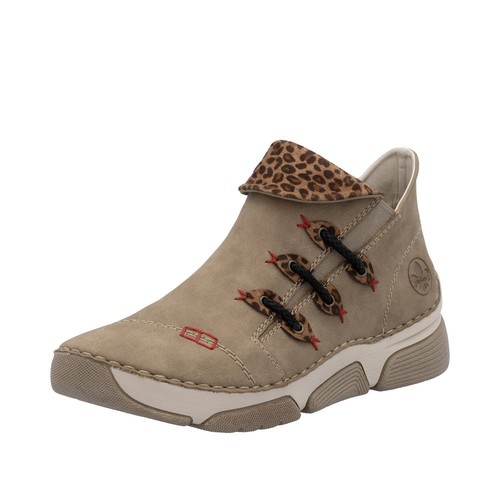 Rieker kurzstiefel beige - rieker,