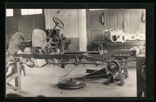 Foto-AK Auto Chassis in einer