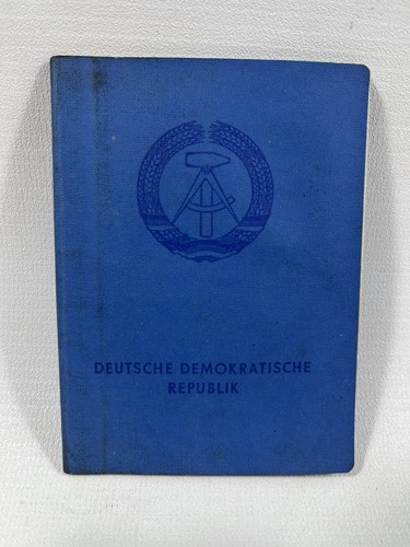 Ausweise der ddr original - ddr, mit