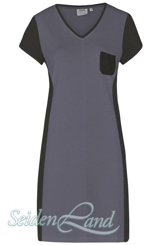 Lyocell kurzarm nachthemd - lyocell,