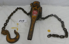 1x Hebelzug Kettenzug HADEF 3000kg Zurrkette Lastkettenzug ex Bundeswehr (ZU8)