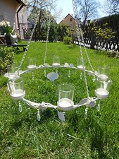 Windlicht ring creme - ring,