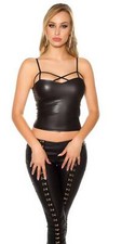 SeXy Wetlook Trägertop von