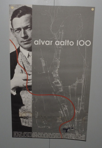 Vintage plakat alvar aalto - vintage,