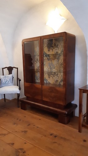 Art deco vitrine - art, vitrine,